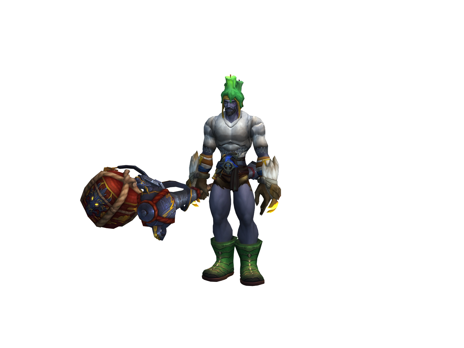 Mcpaw 3D character render