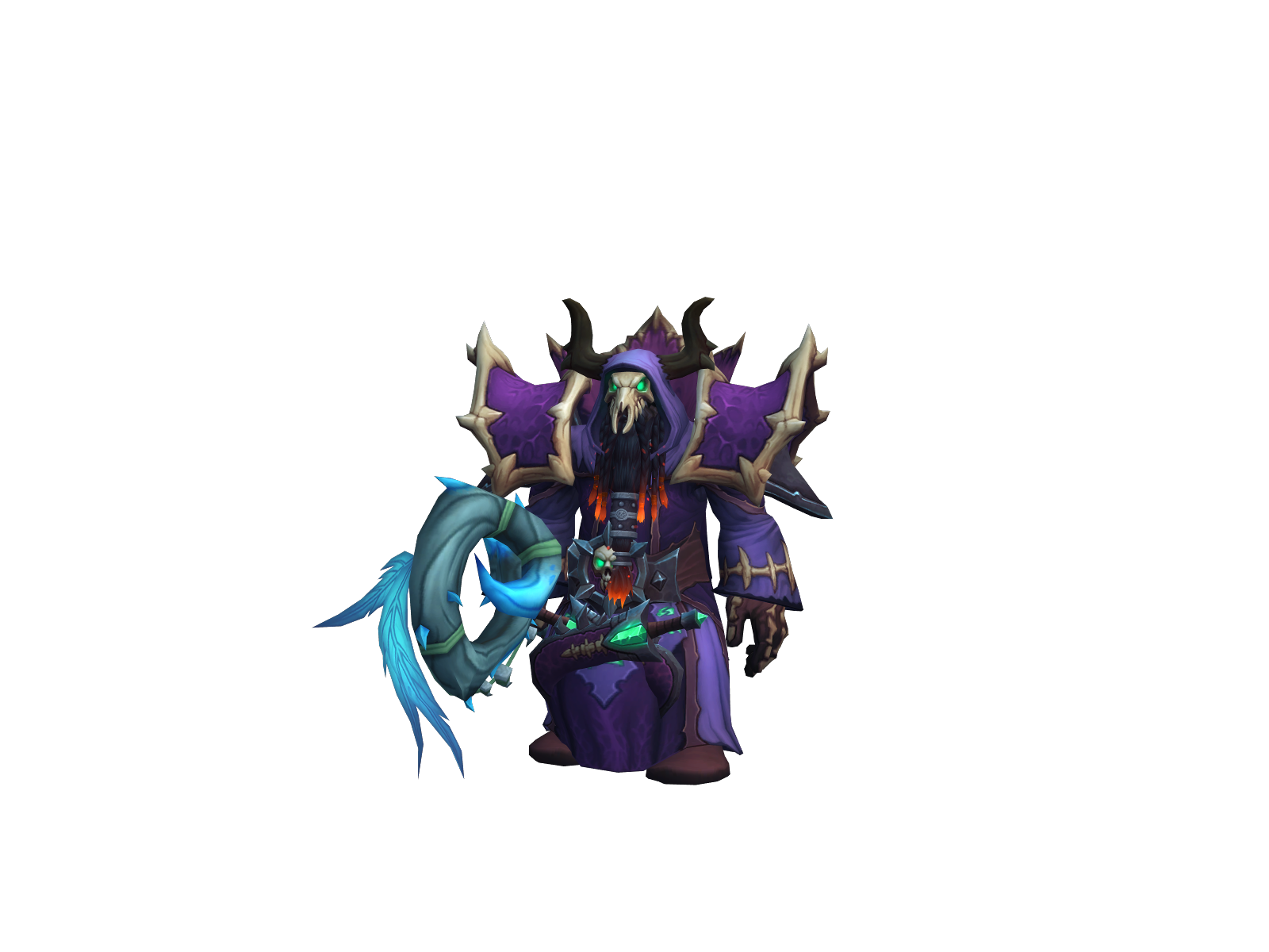 Barakuir 3D character render