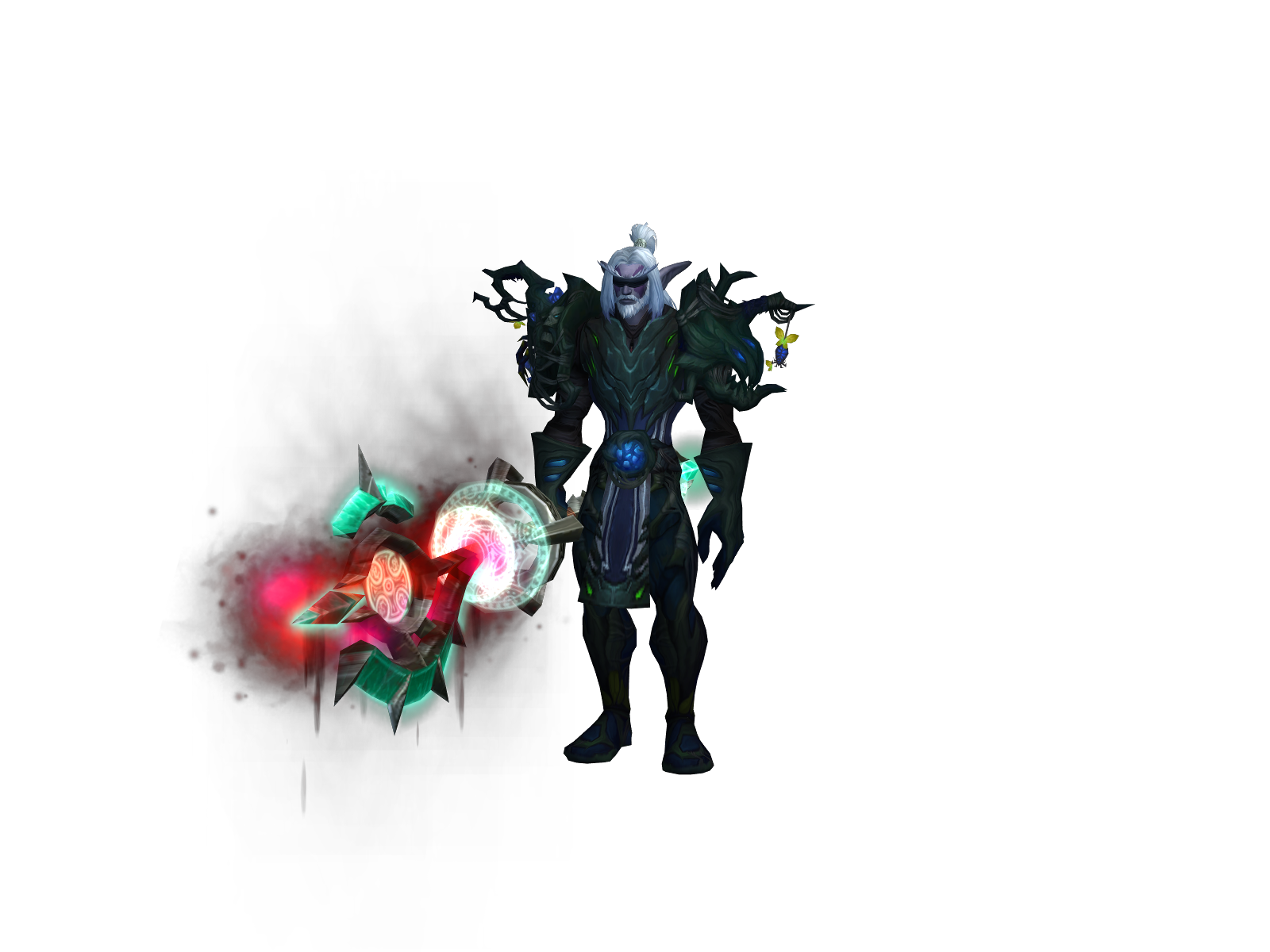Måñýfåçègód 3D character render
