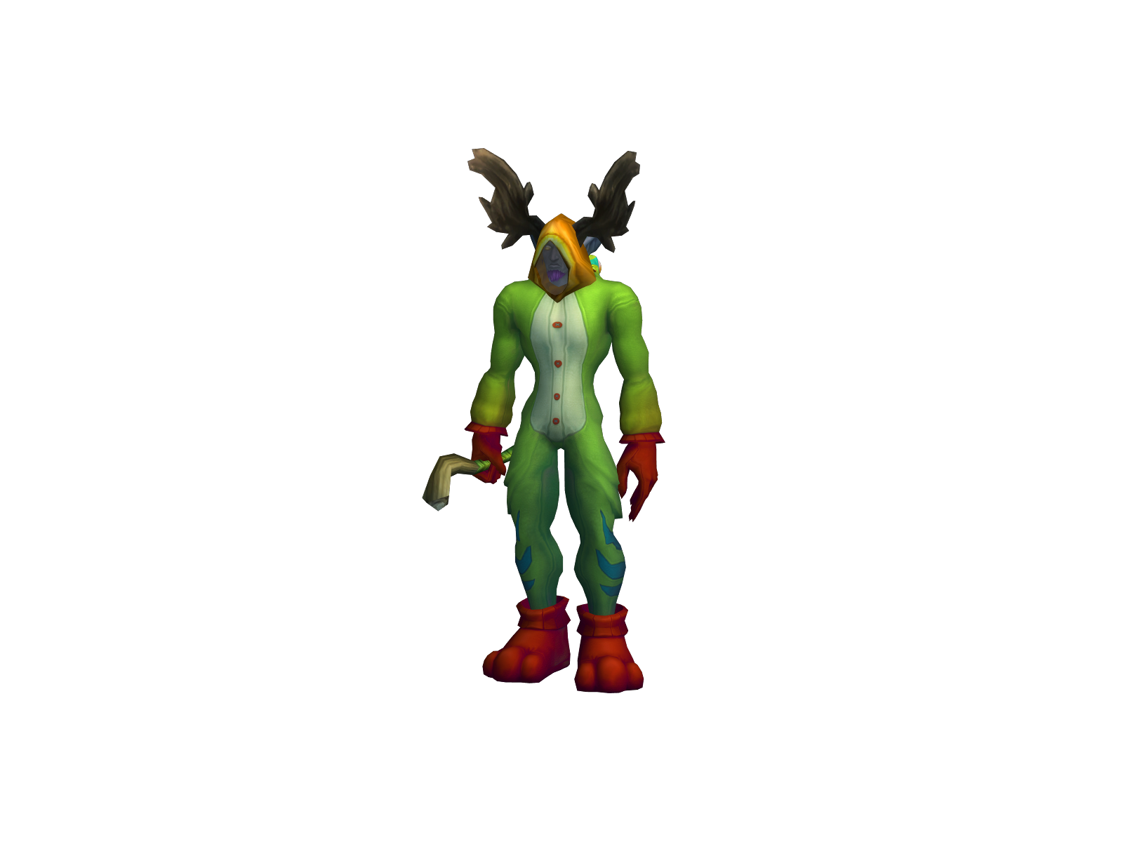 Grougrou 3D character render