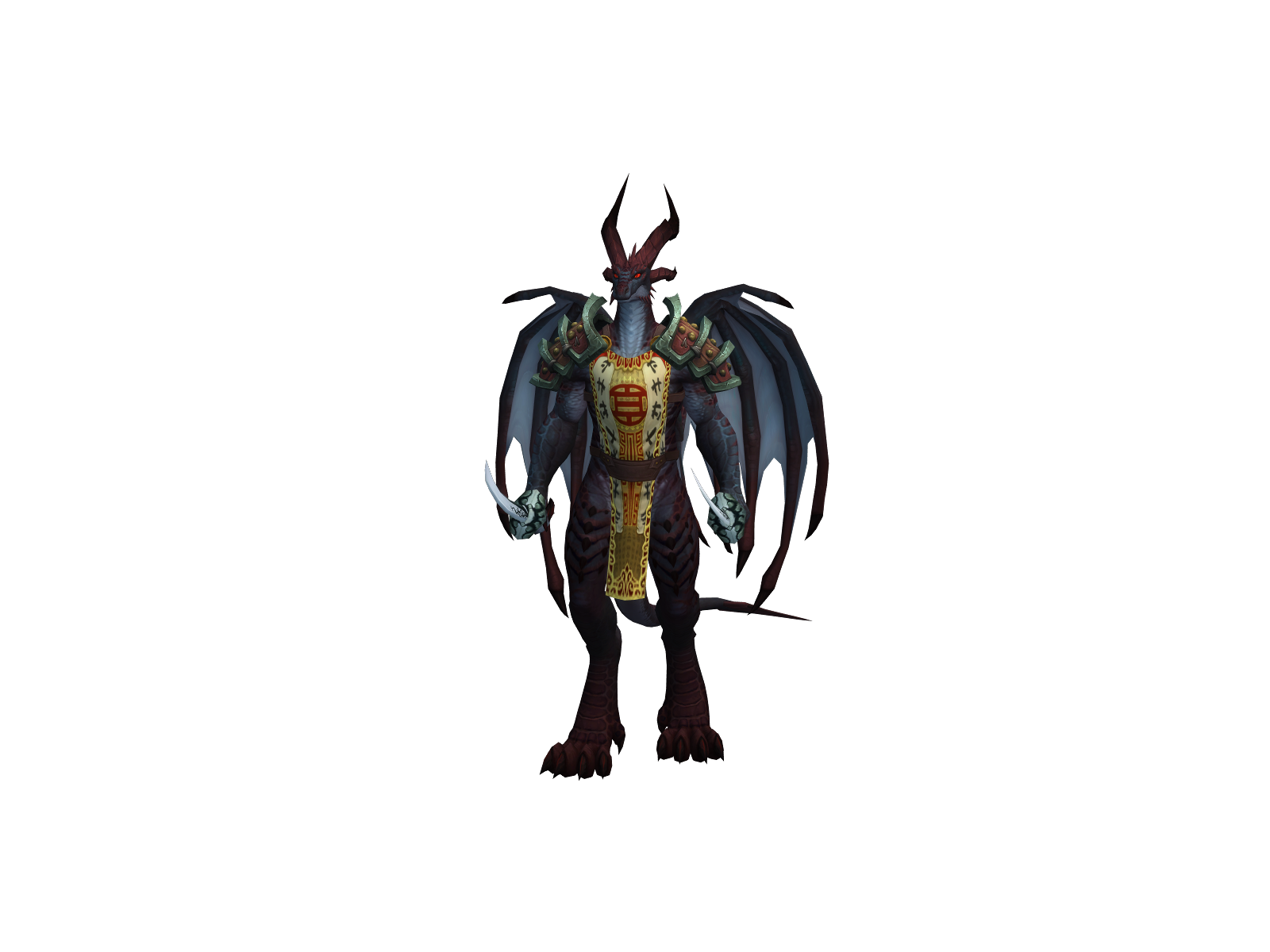 Krven 3D character render