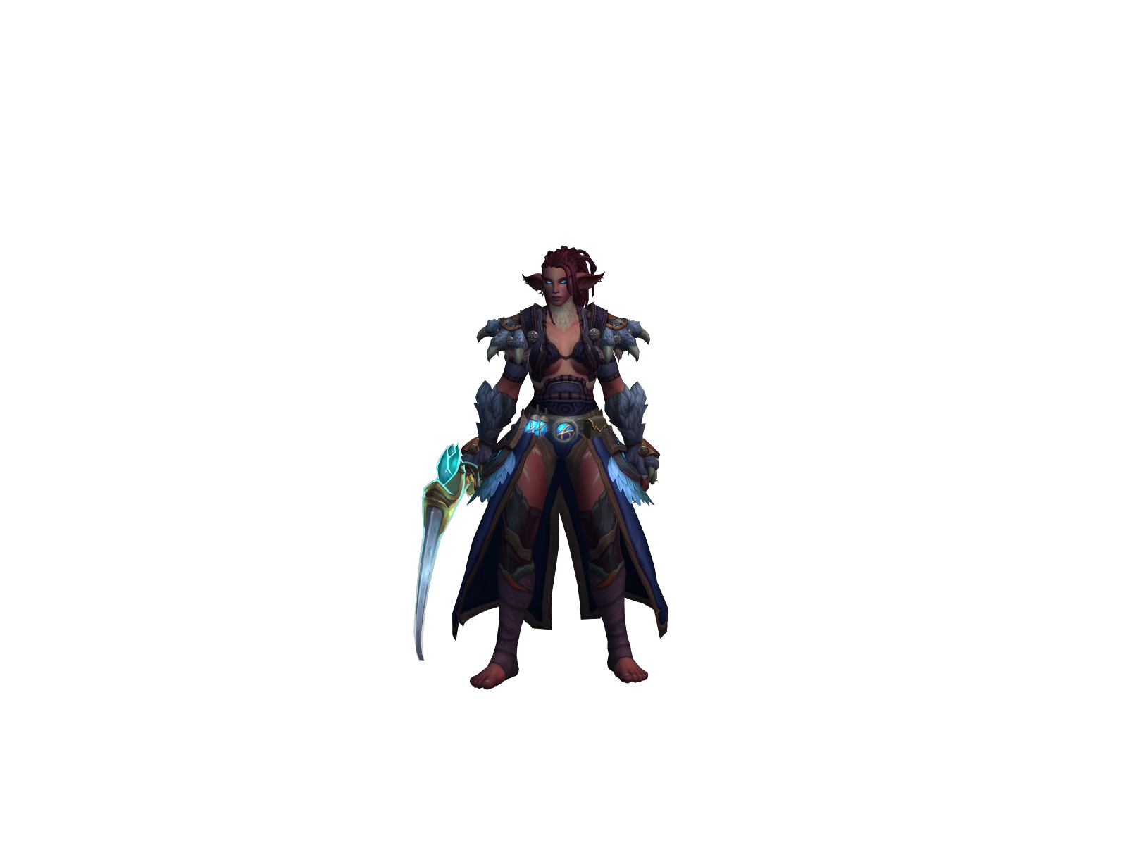 Aduahli 3D character render