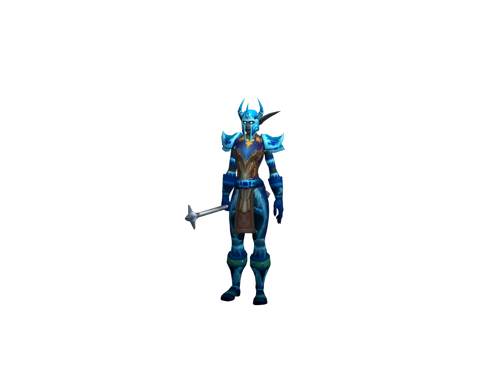 Metäl 3D character render