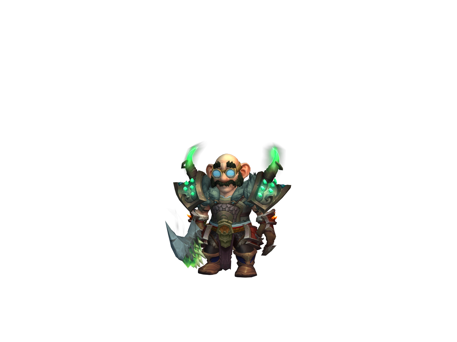 Rustygnome 3D character render