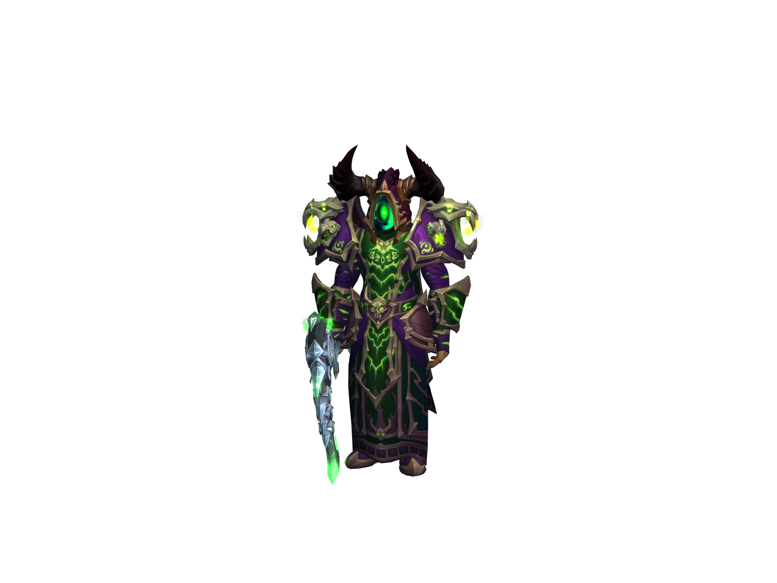 Baalok 3D character render