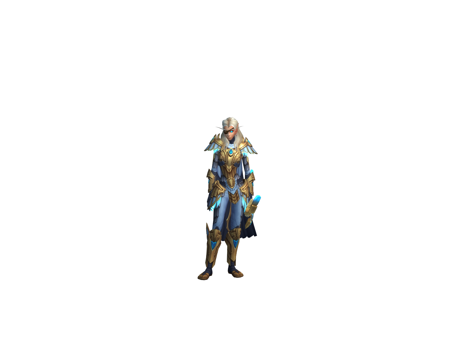 Pamsnow 3D character render