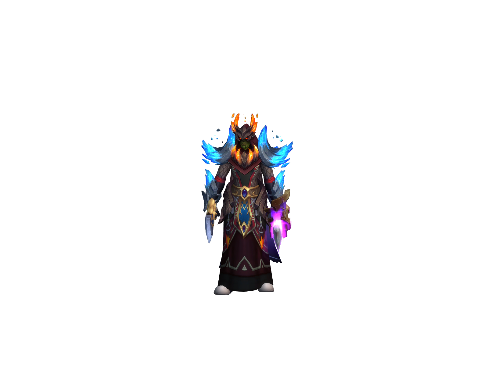 Erochas 3D character render