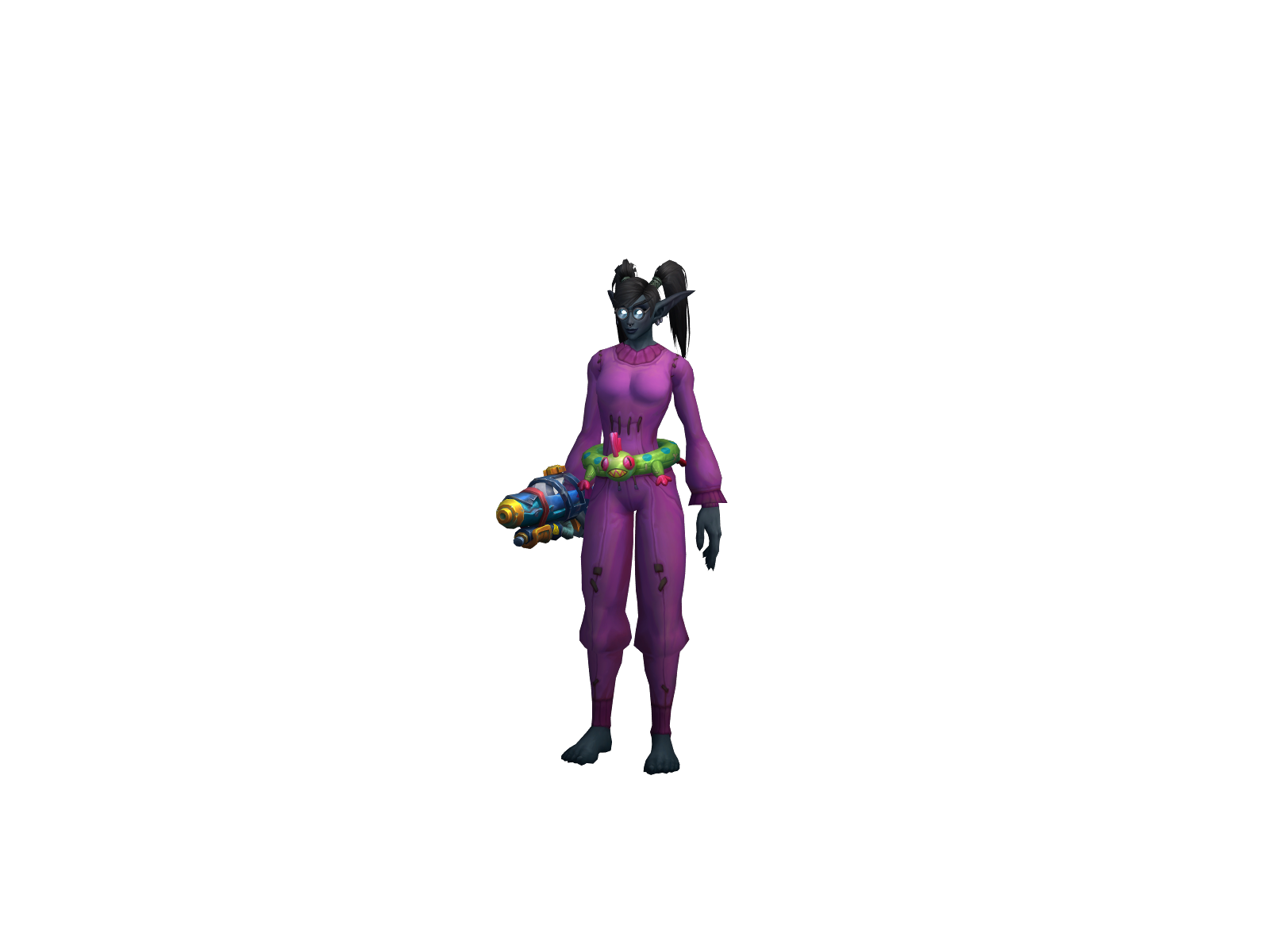 Døg 3D character render