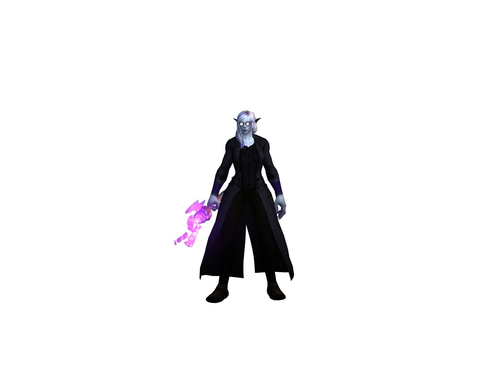 Corvenashari 3D character render