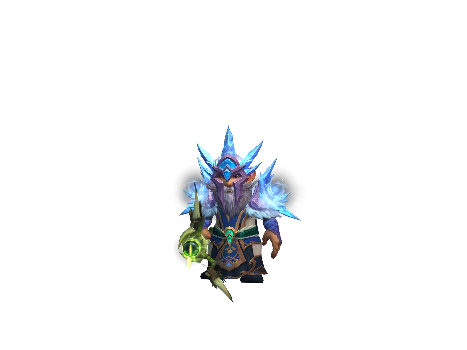 Frandalf 3D character render