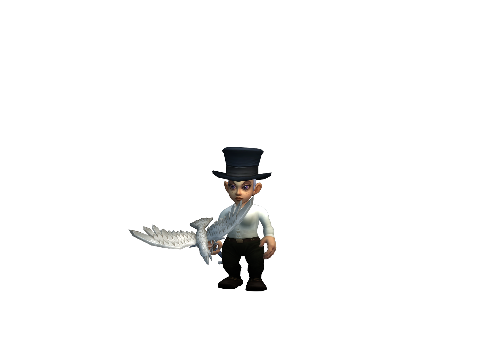 Ti 3D character render