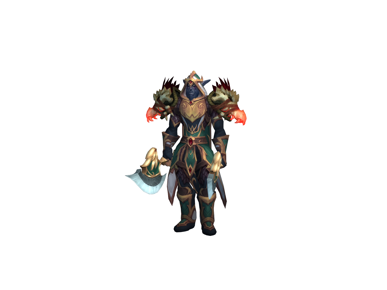Falaen 3D character render