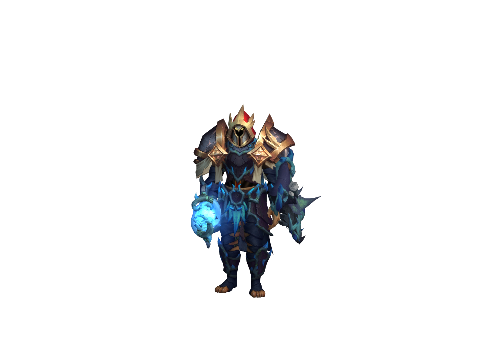 Erem 3D character render