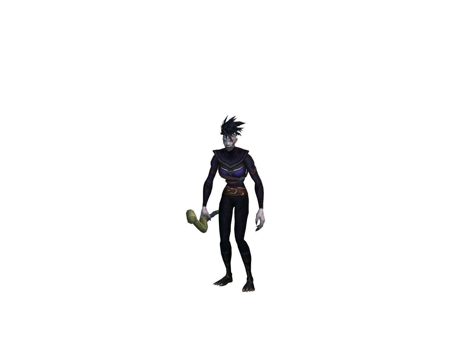 Marblebrain 3D character render