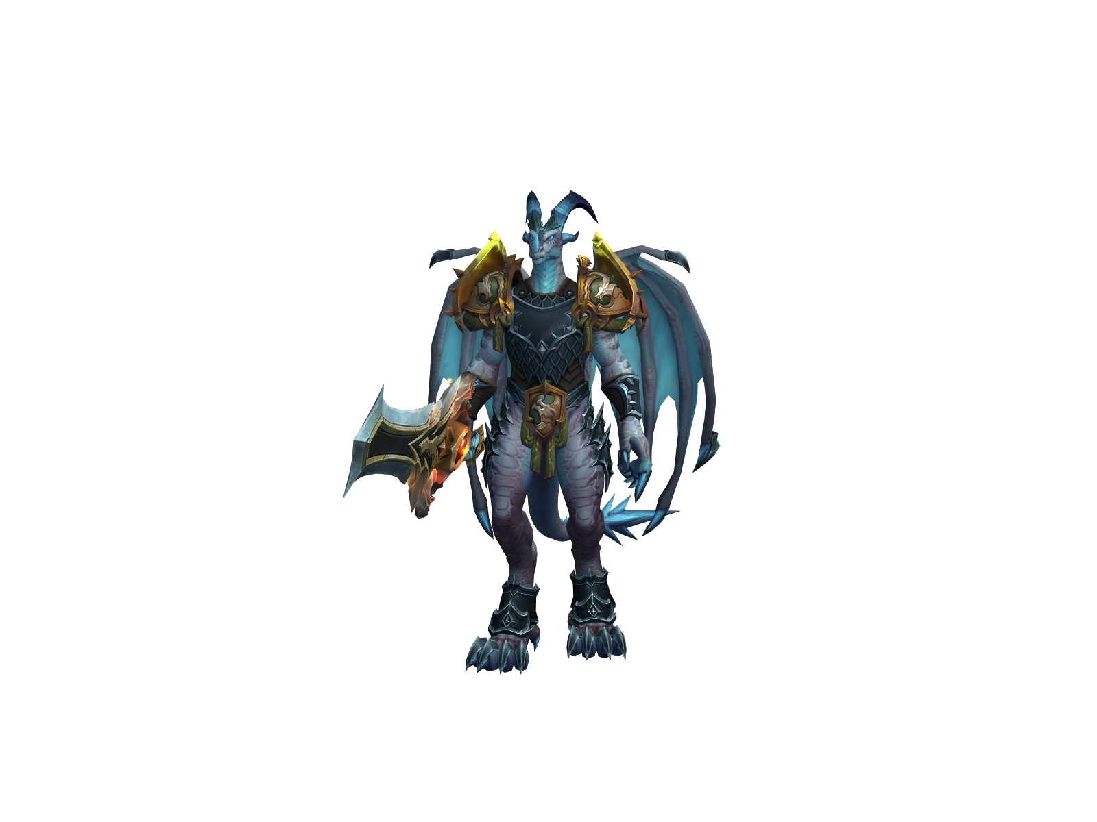 Frozarazar 3D character render