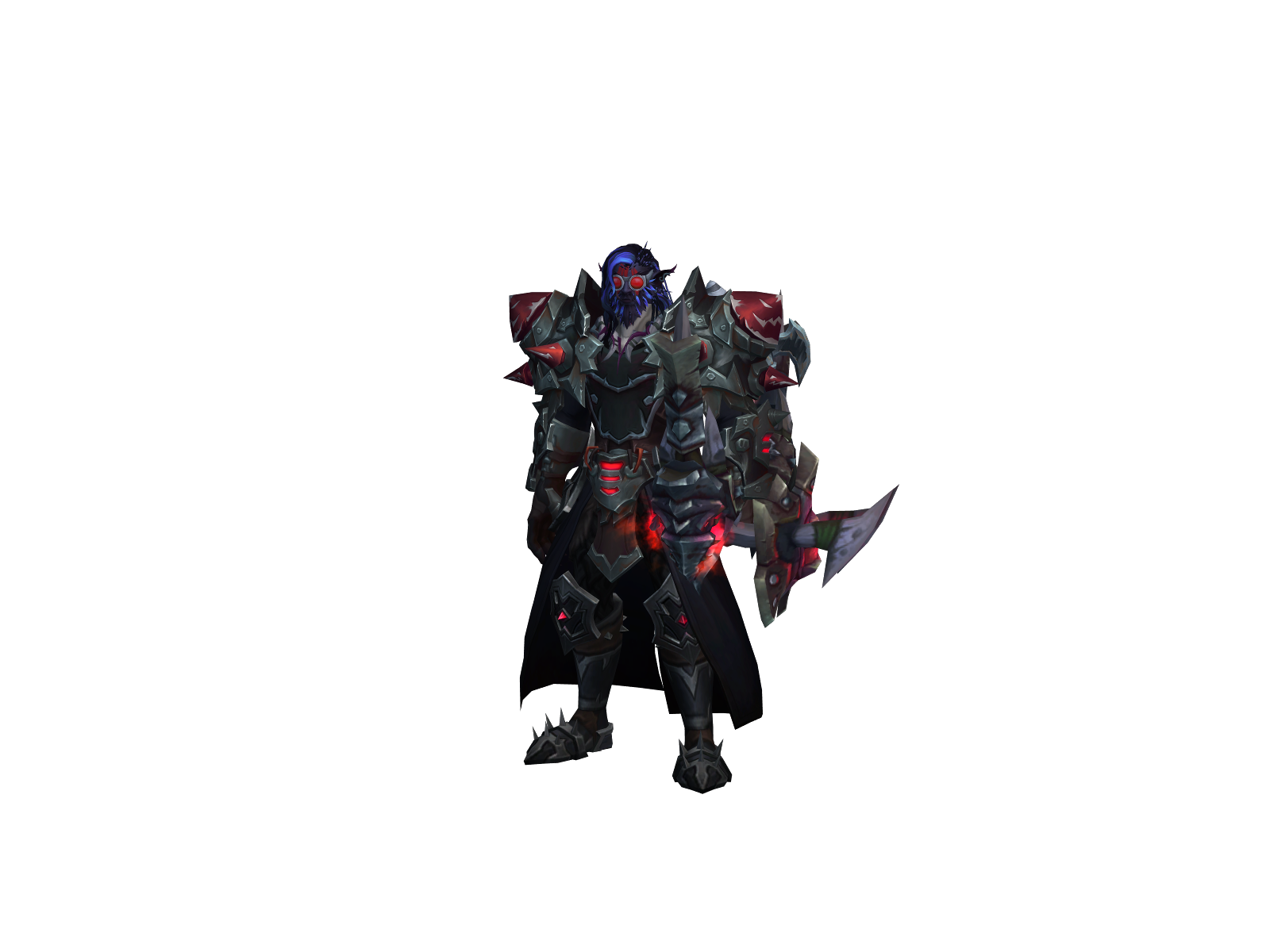 Bloomlordmón 3D character render