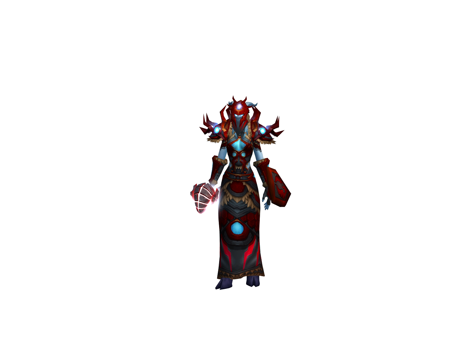 Volbriahance 3D character render