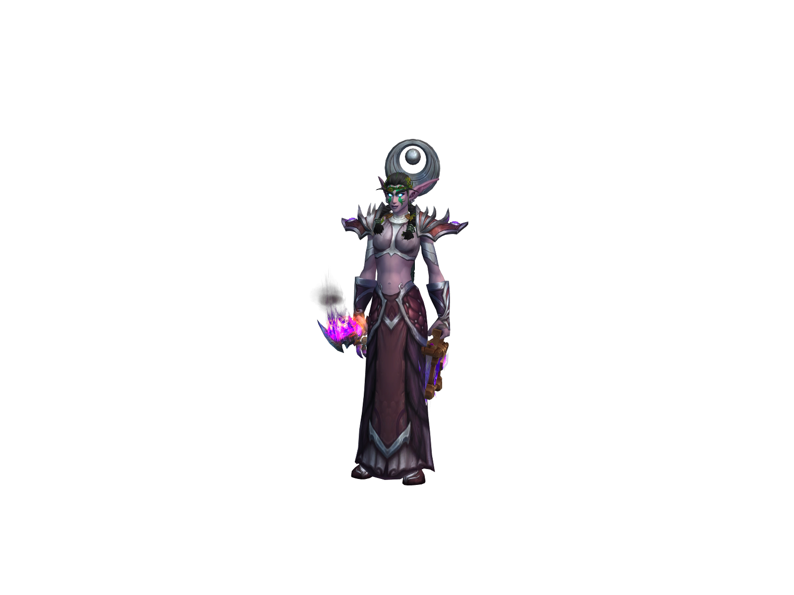 Honpriest 3D character render