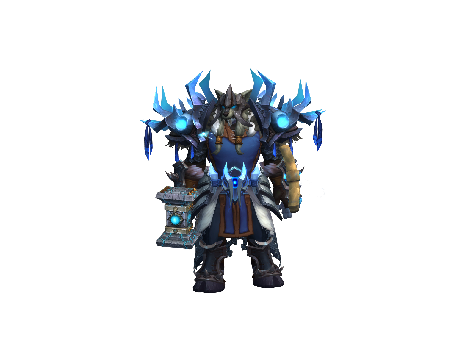 Wywik 3D character render
