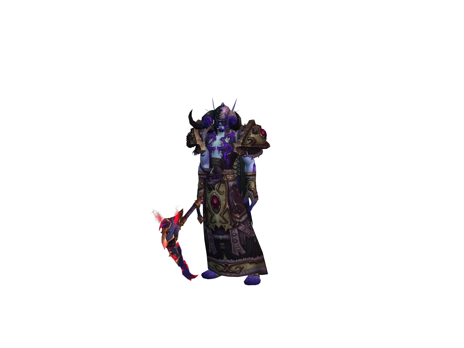 Bearelzebub 3D character render