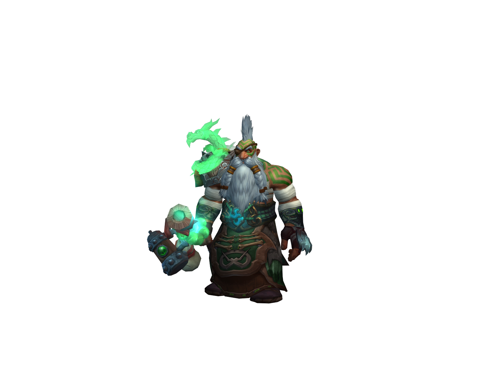 Whiskeale 3D character render