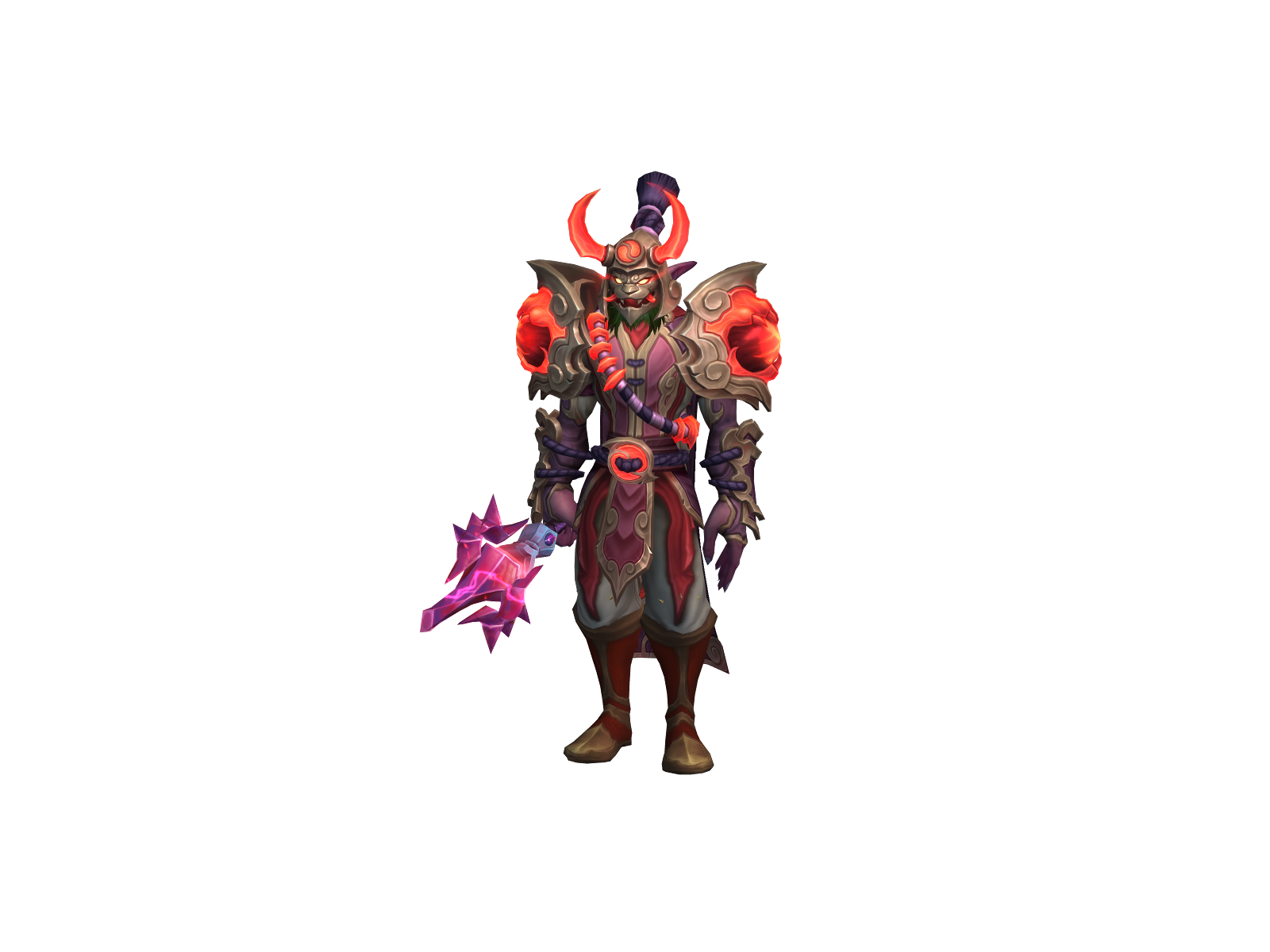 Brucifur 3D character render