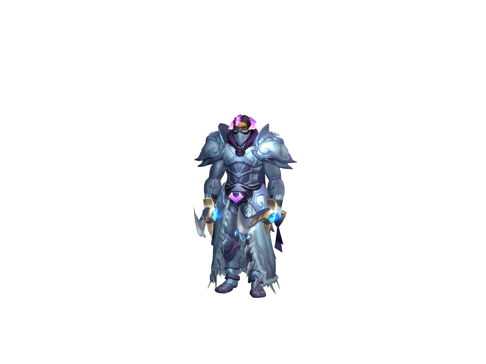 Rhonadas 3D character render