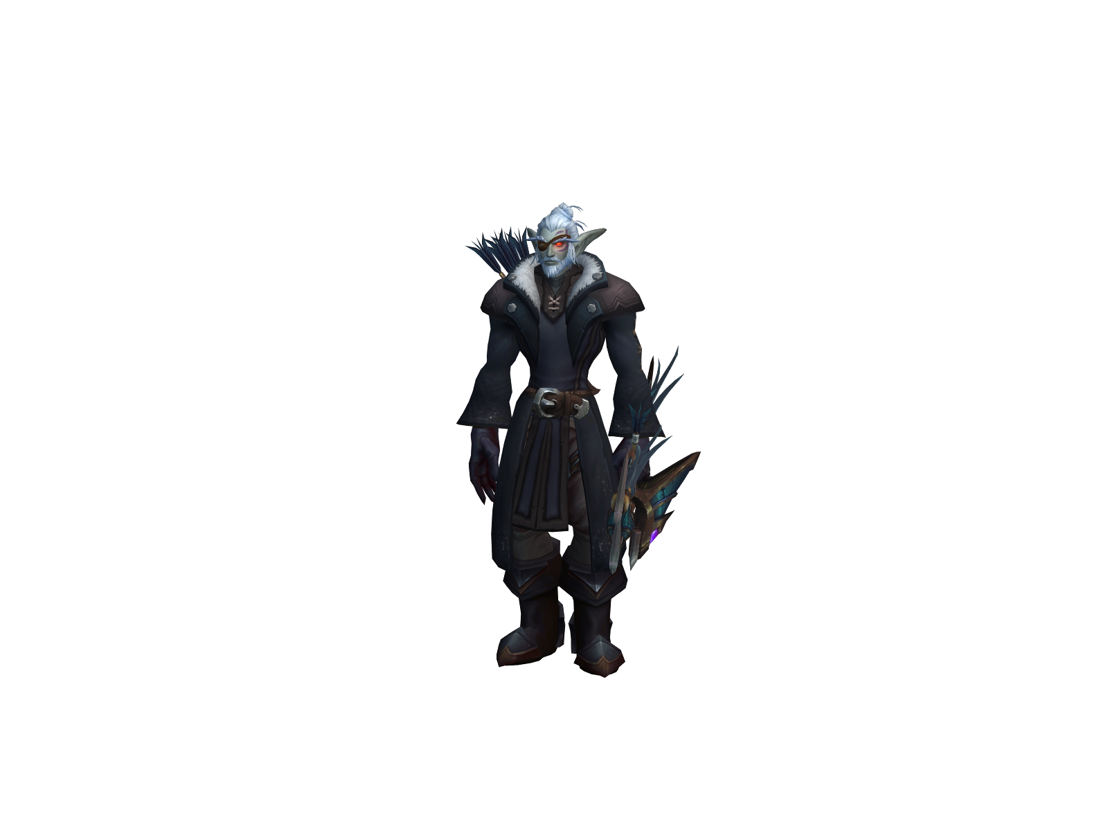 Àshborn 3D character render