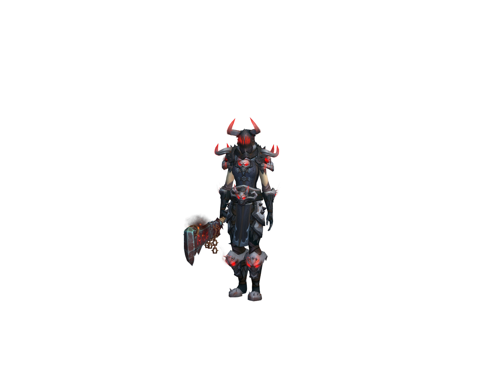 Aevael 3D character render