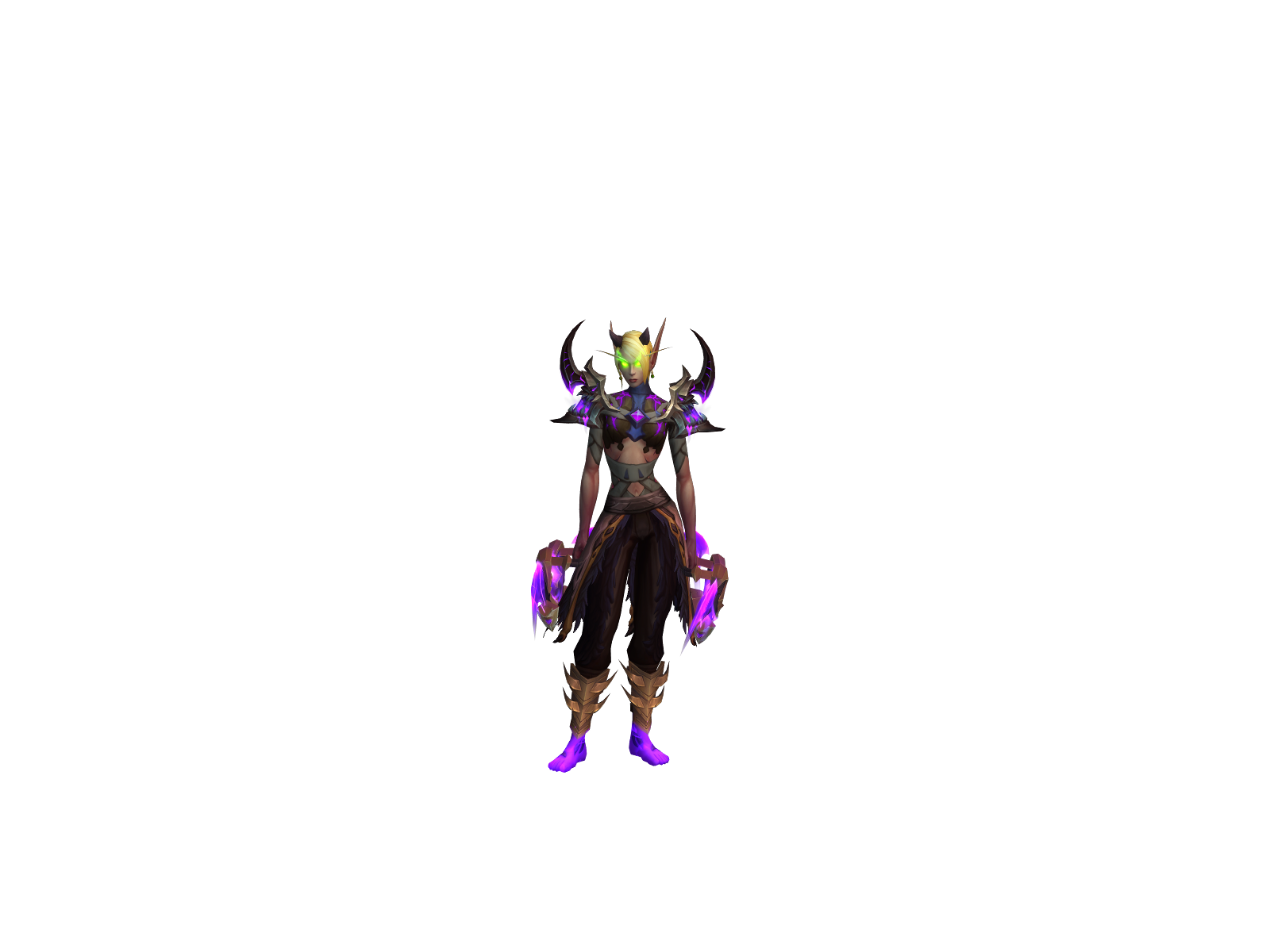 Esilram 3D character render