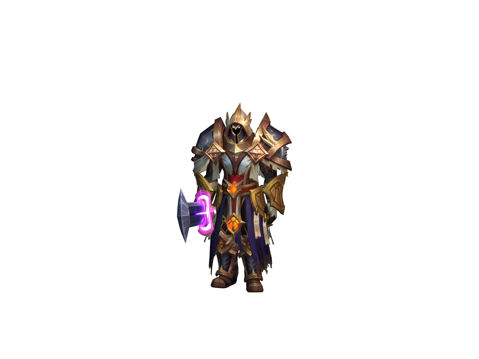 Mackus 3D character render