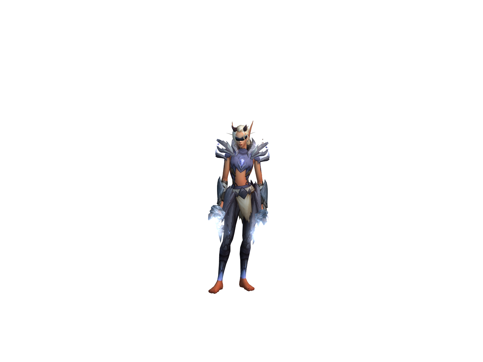 Niitrro 3D character render