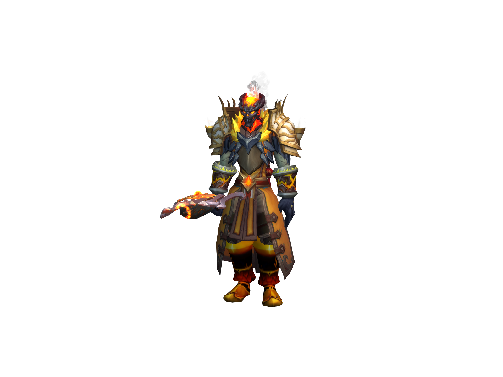 Teague 3D character render