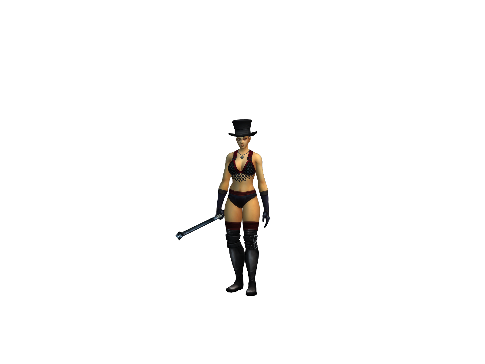 Sensidark 3D character render