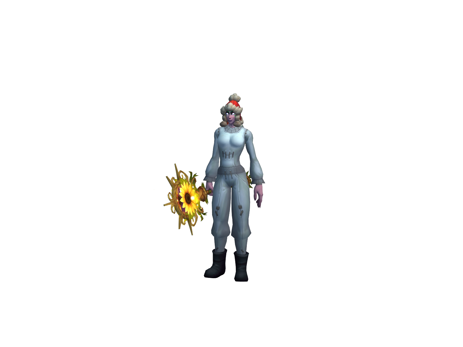 Topochiko 3D character render