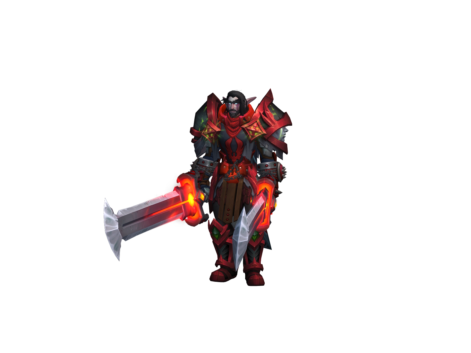 Ghostmourne 3D character render