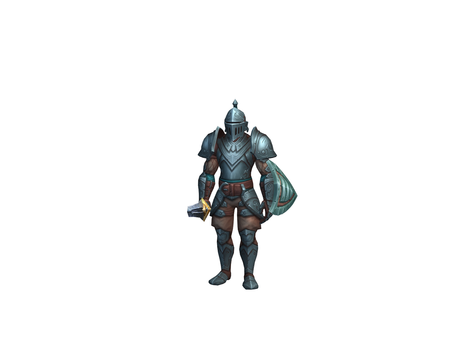 Auddoren 3D character render