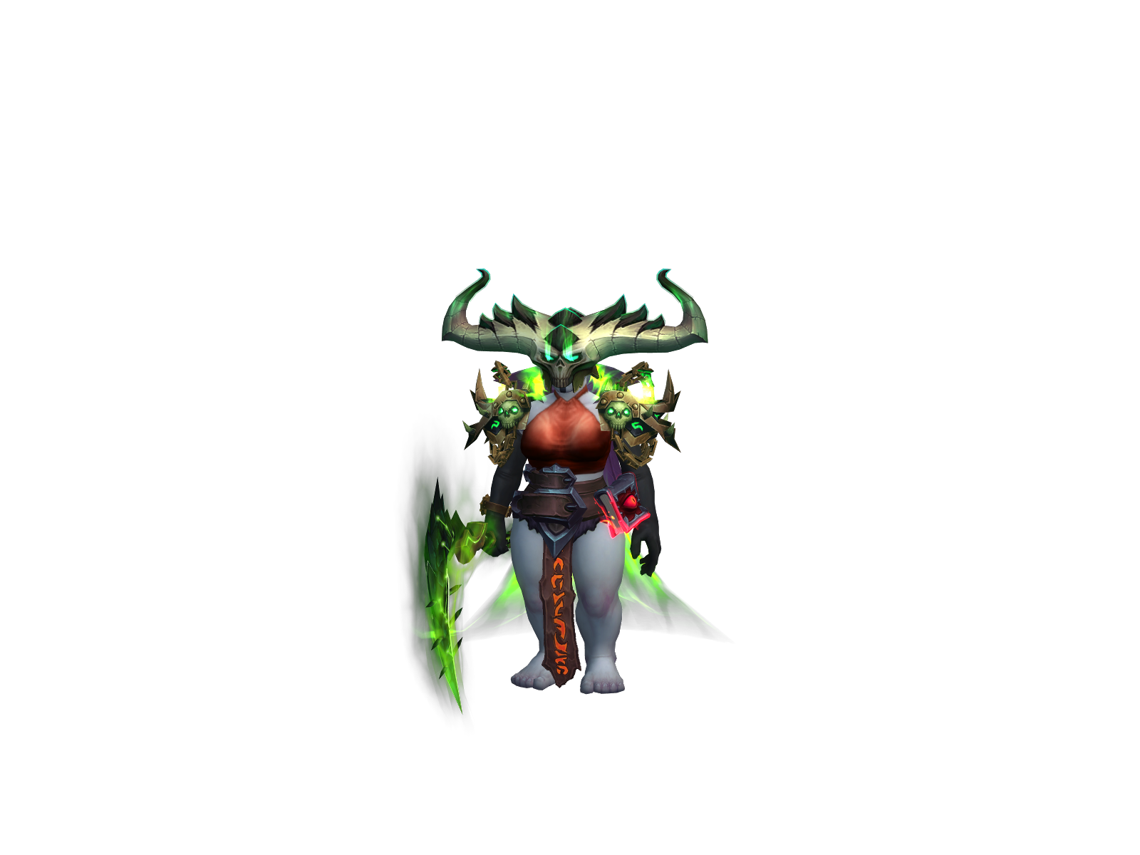 Chaosdanger 3D character render