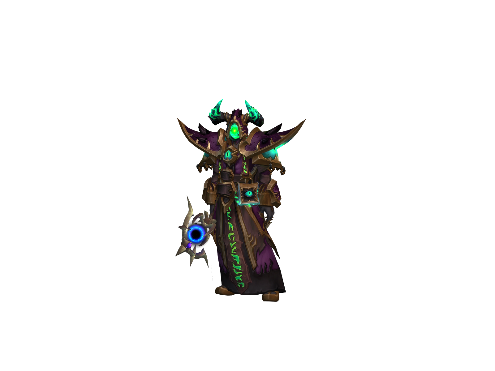 Bysmal 3D character render