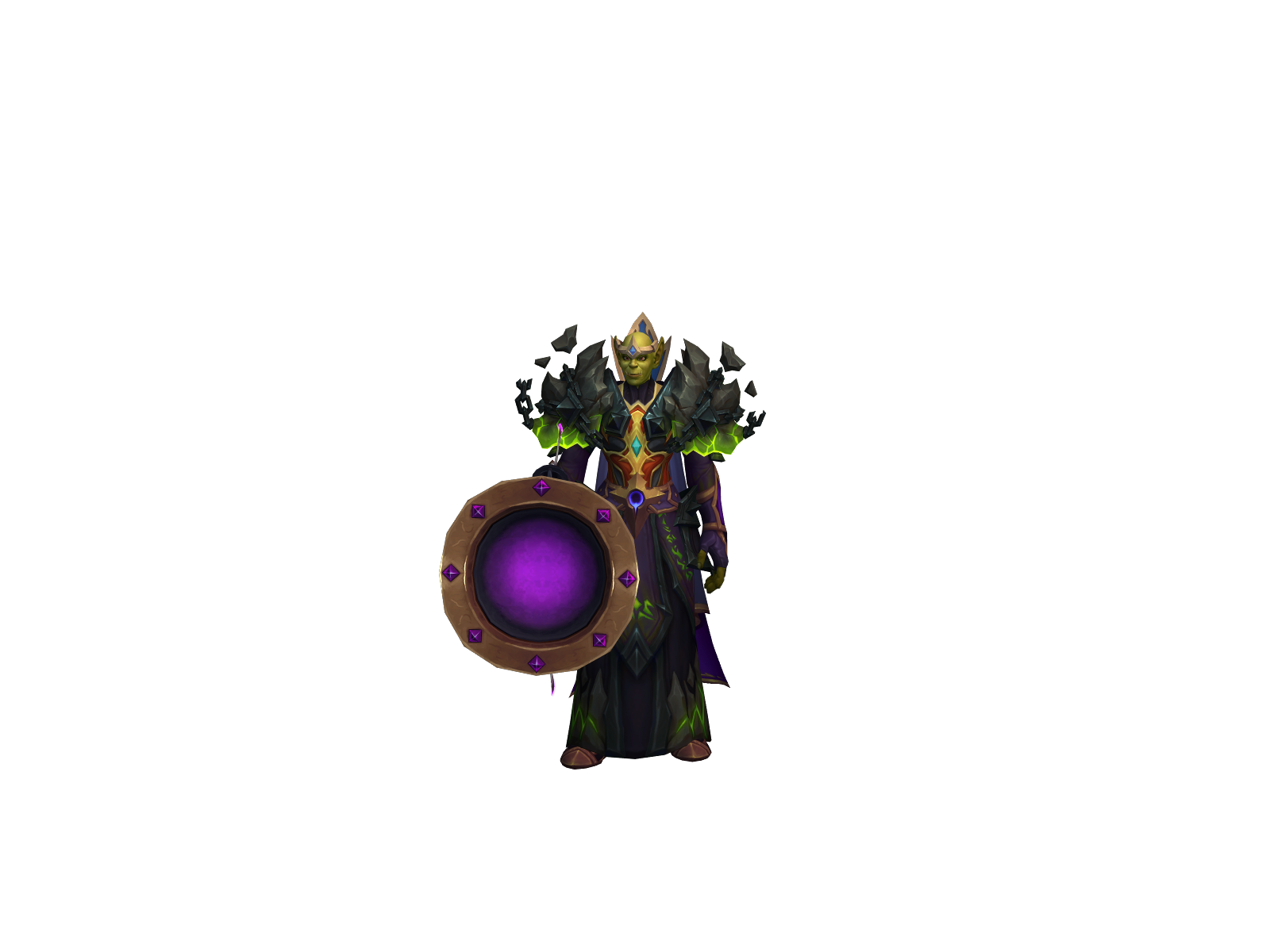 Babubr 3D character render