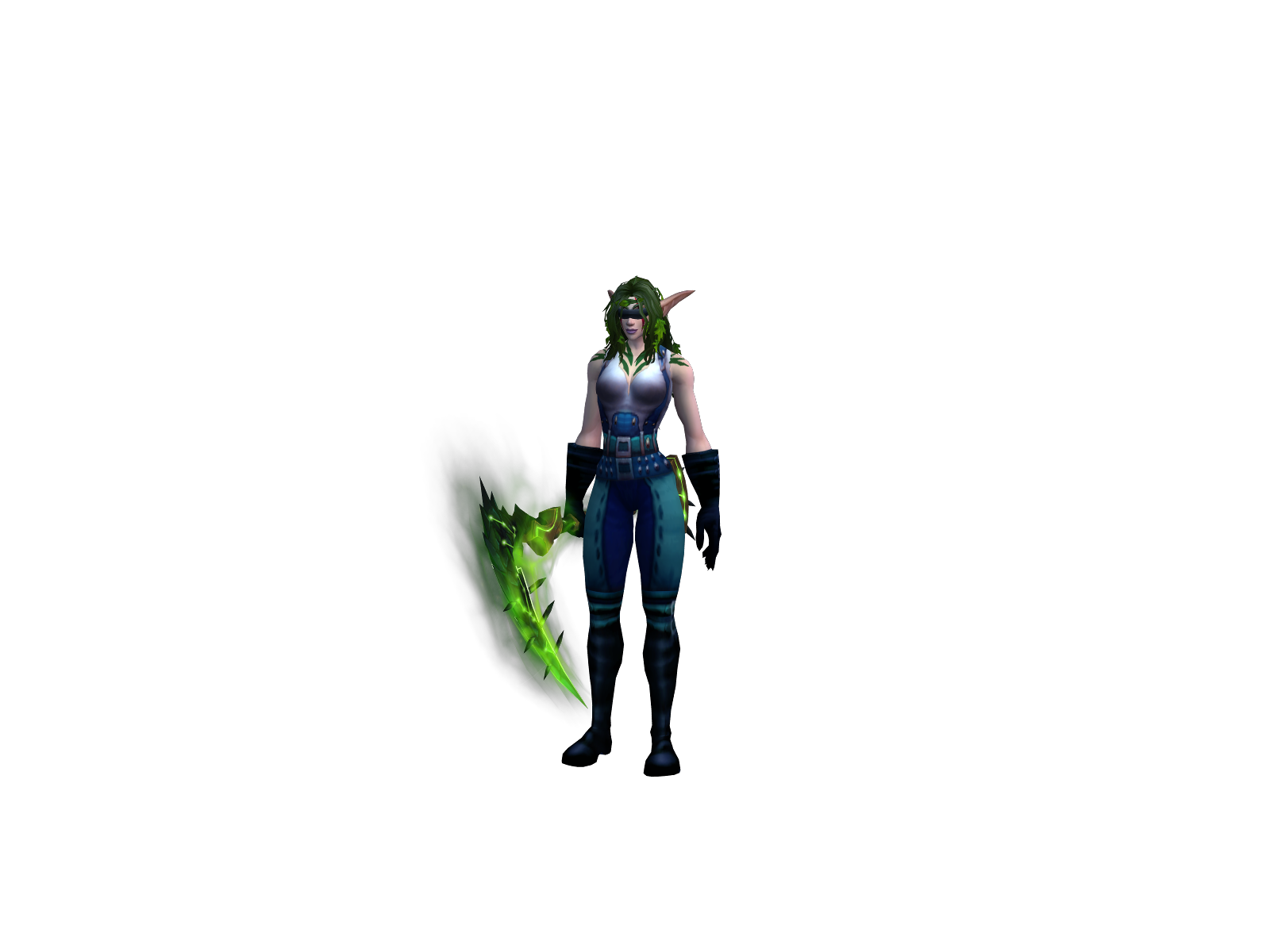 Powerzinha 3D character render