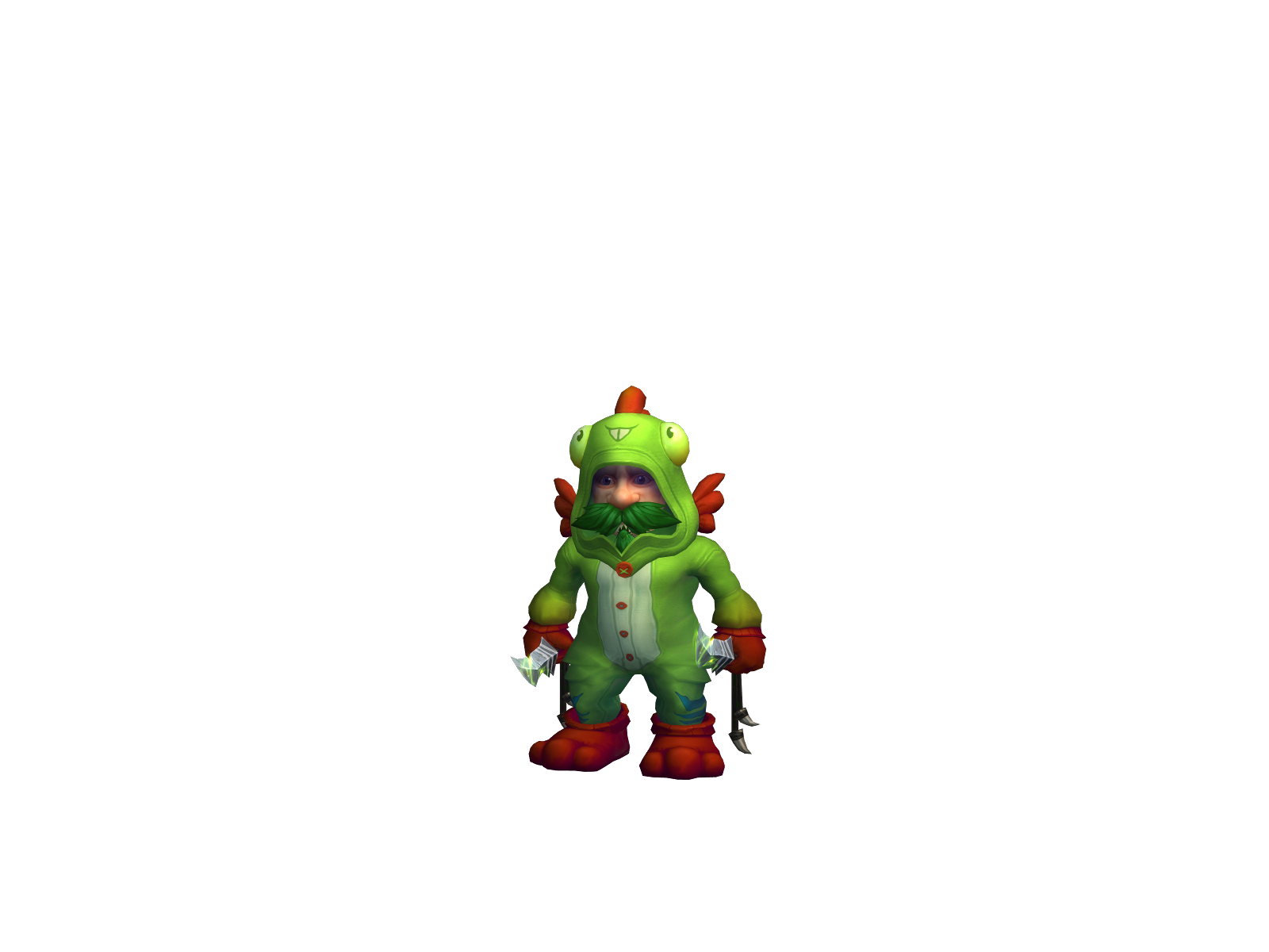 Oixd 3D character render