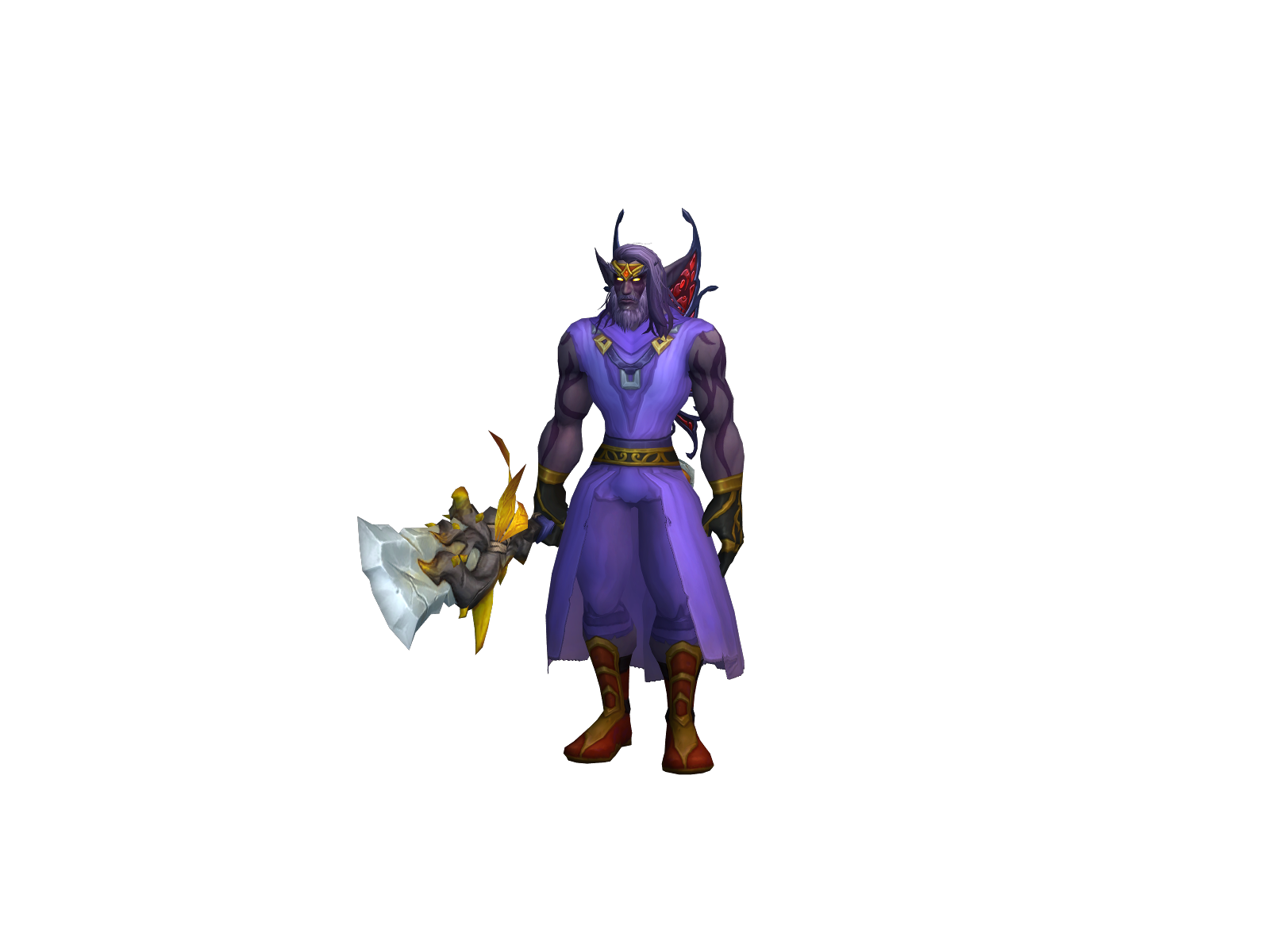Mitkin 3D character render