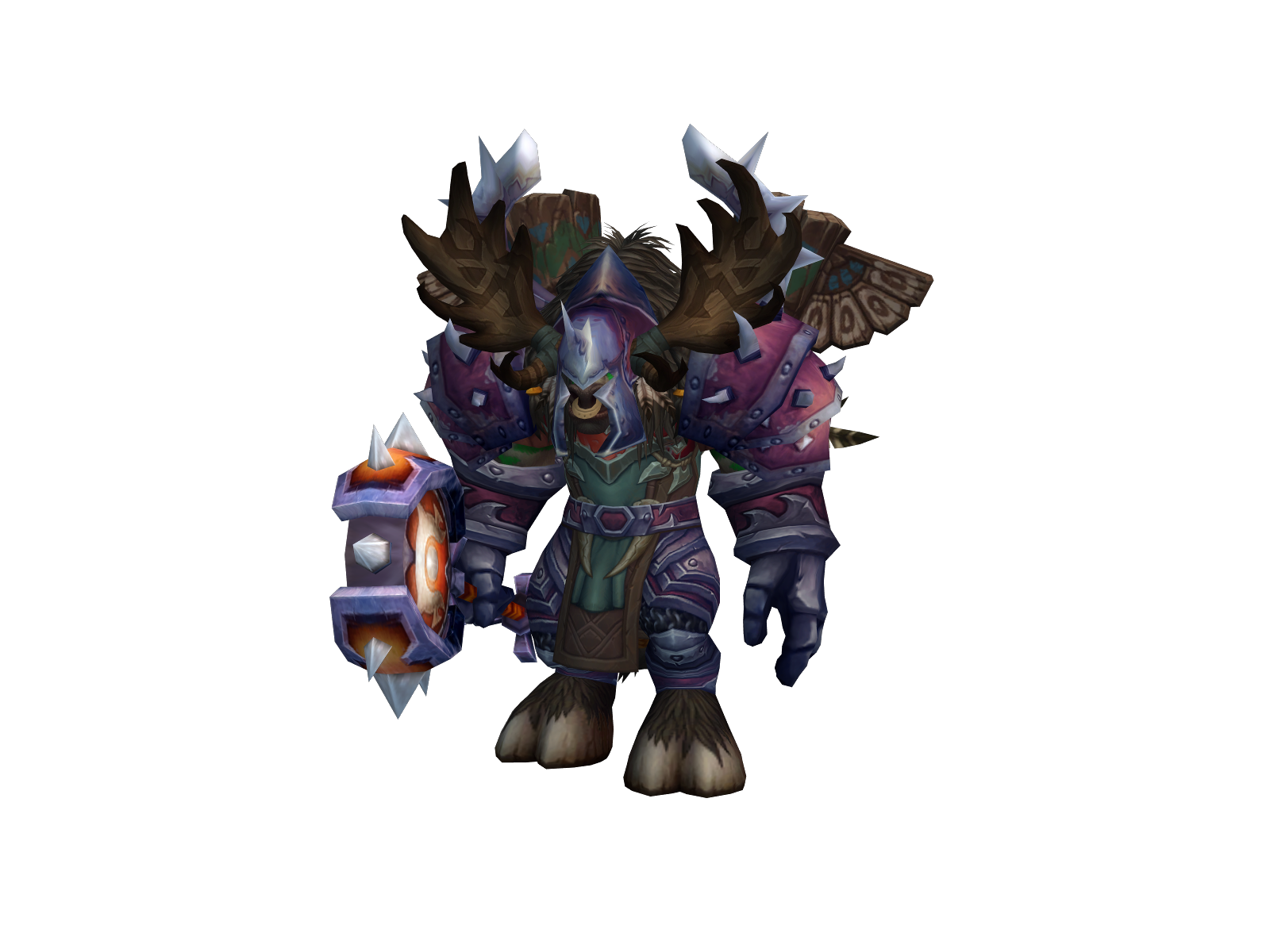 Tsevakh 3D character render