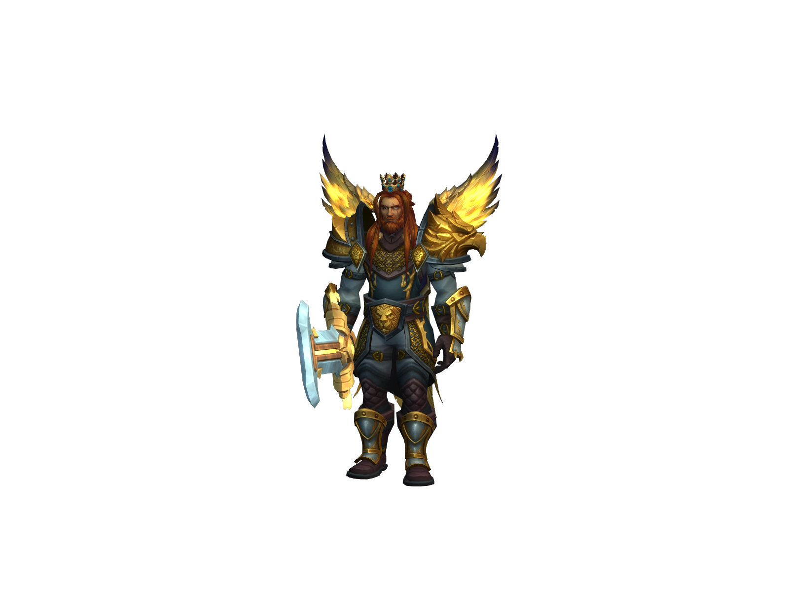 Ljossveifari 3D character render