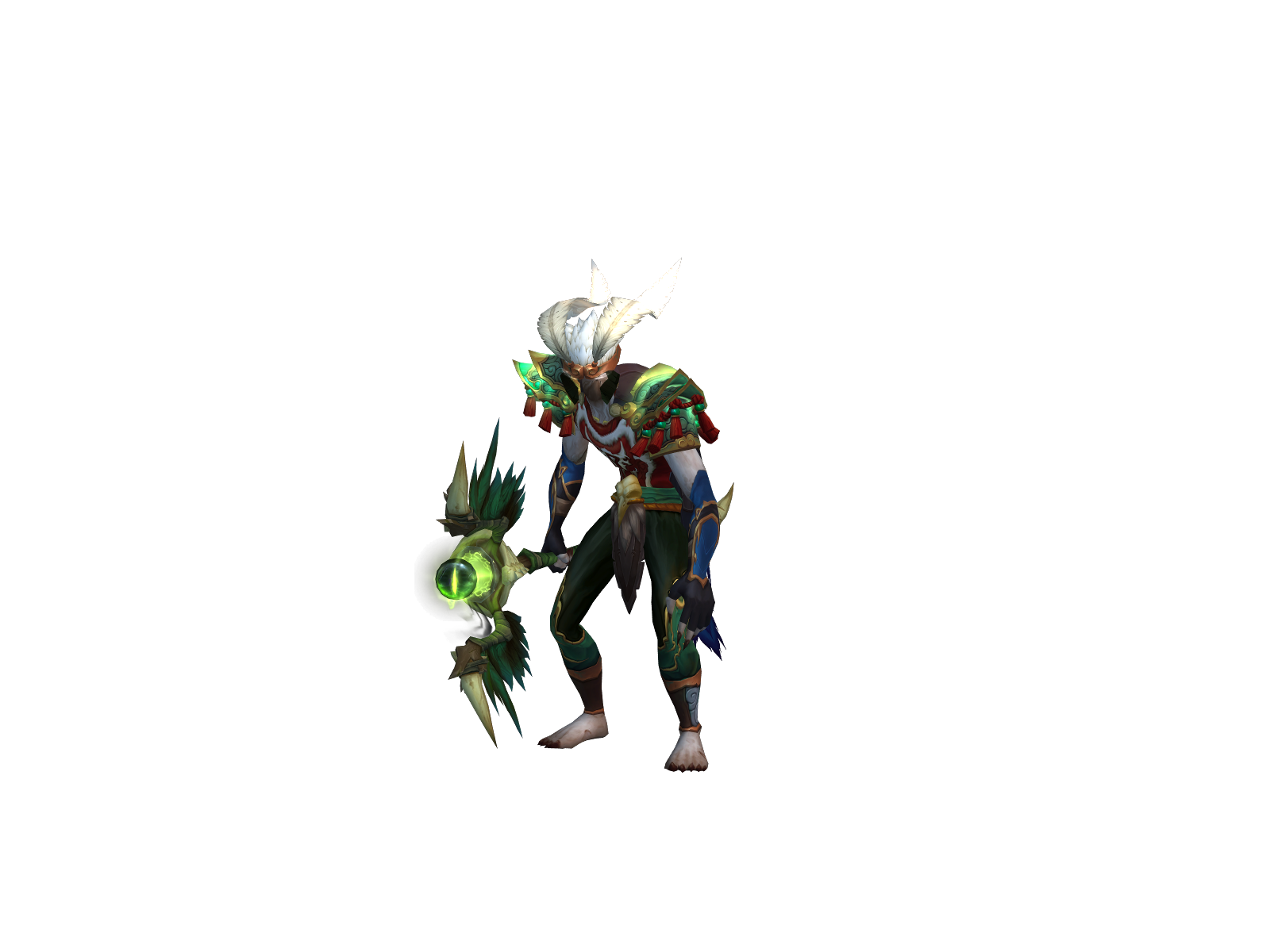 Putridness 3D character render