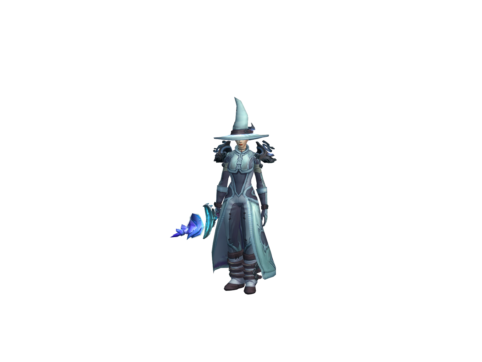 Magestade 3D character render