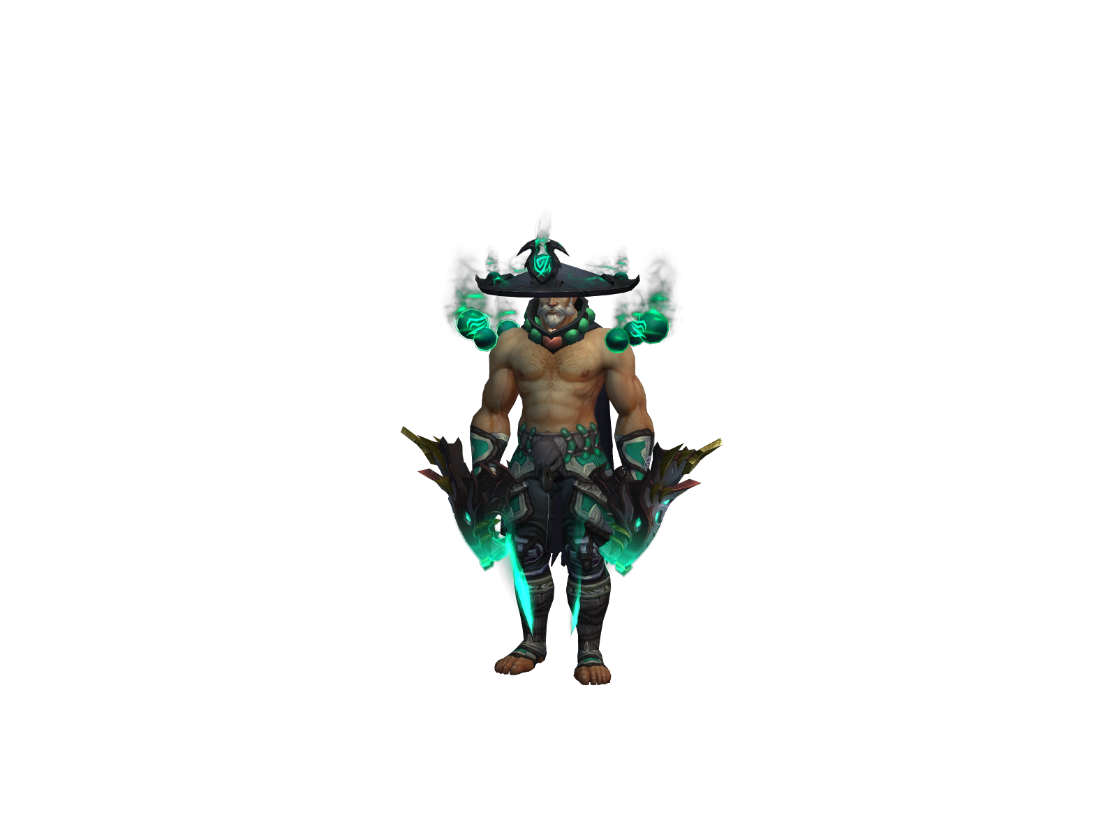 Punchthroats 3D character render