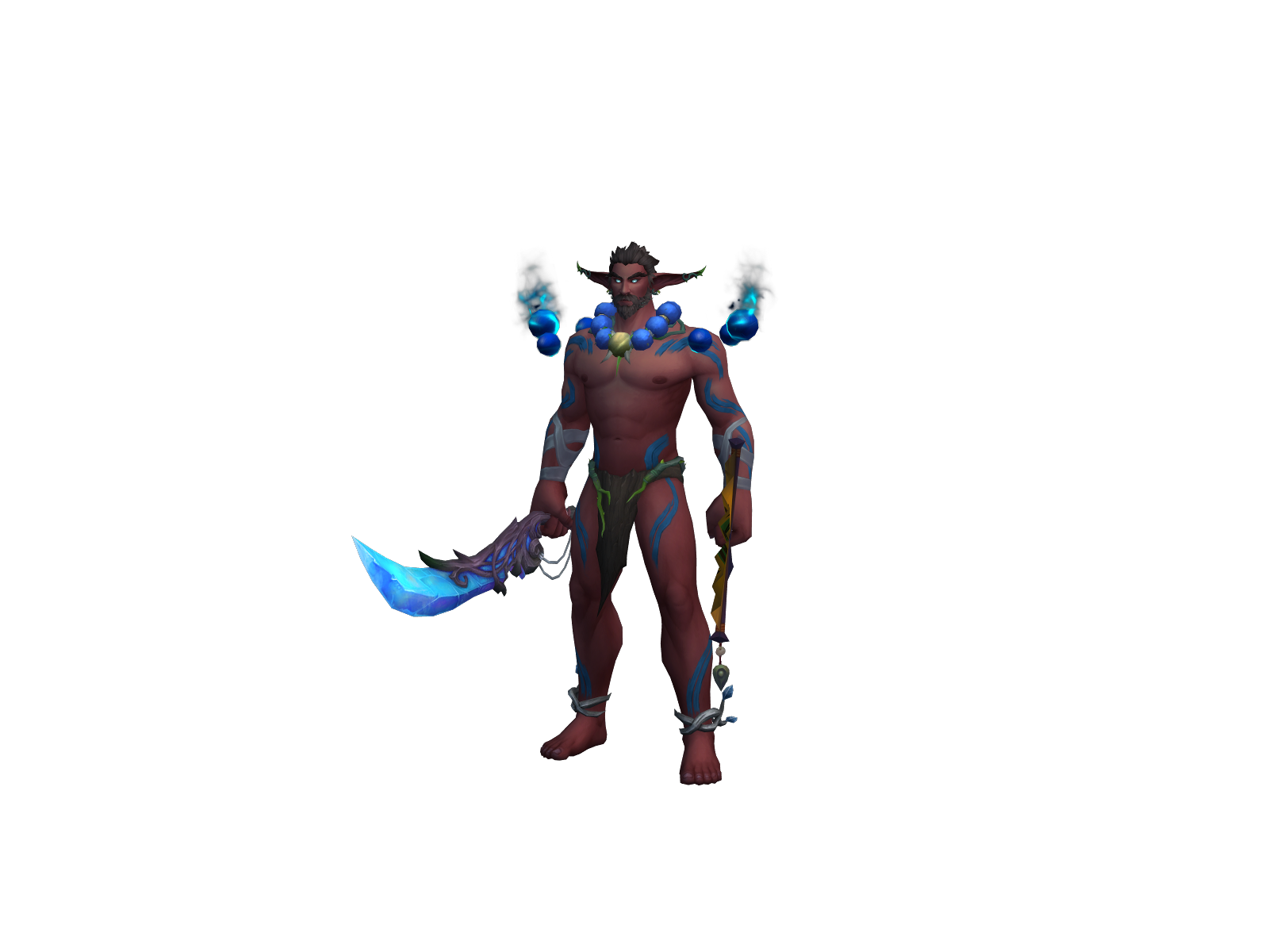 Garbwen 3D character render
