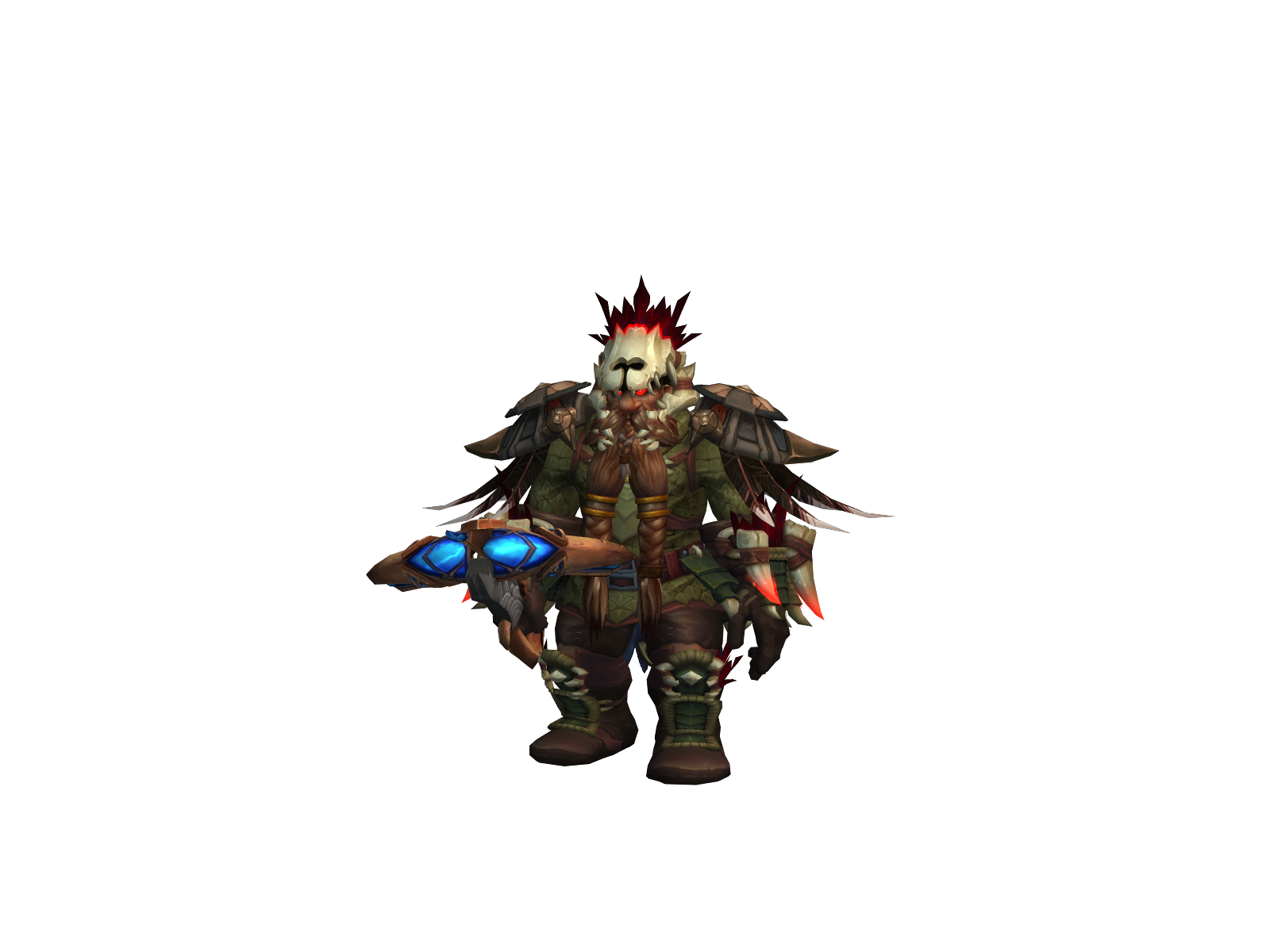 Angryhank 3D character render